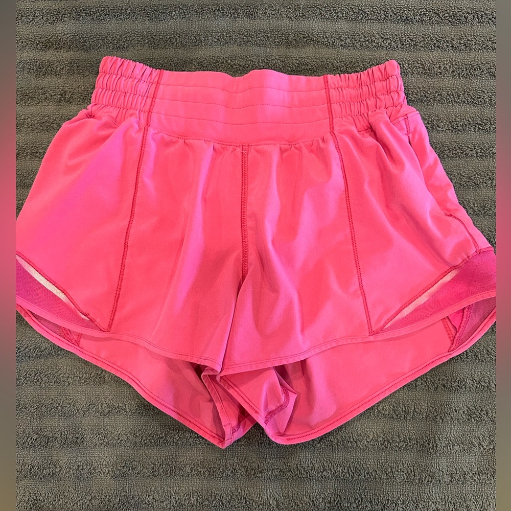 Lululemon Hot Pink Shorts Size 4